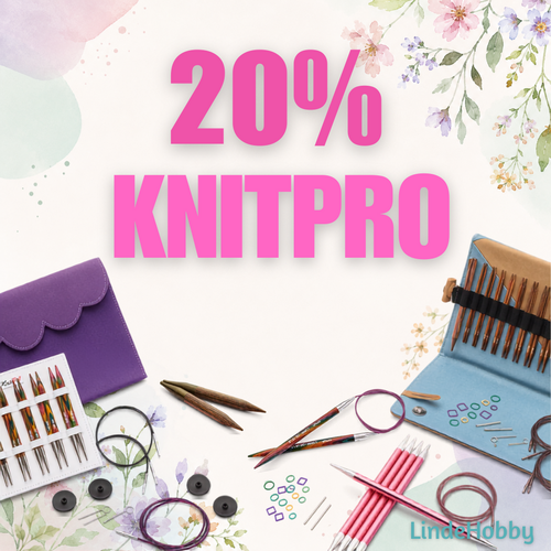 KnitPro — 20 % alennusta puikoista ja tarvikkeista