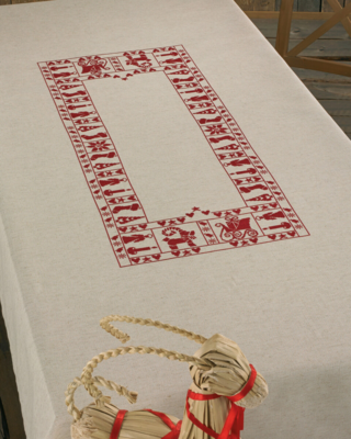 Kirjontasarja Joulutunnelma 140 x 220 cm