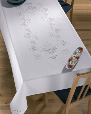 Hardanger-kirjontapaketti 138 x 210 cm
