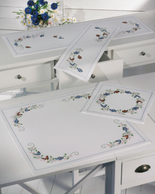 Kirjontapaketti Perhoset 23 x 67 cm