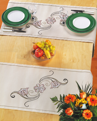 Kirjontapaketti Partner juoksija 44 x 119 cm