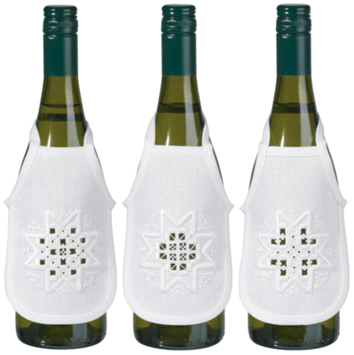 Kirjontapaketti Hardanger tähti 3 kpl 10 x 15 cm