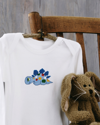 Kirjontapaketti Dino 7 x 9 cm