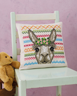 Brodeeraussarja Alpakka 30 x 30 cm