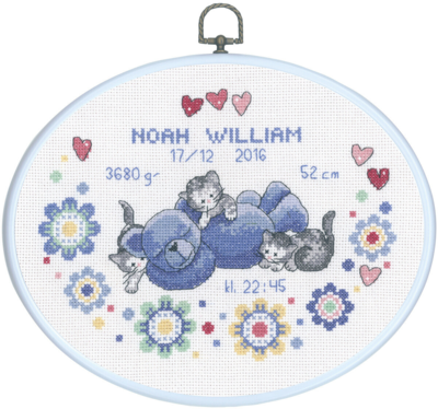 Kirjontapakkaus Noah William M5958/03 20 x 26 cm