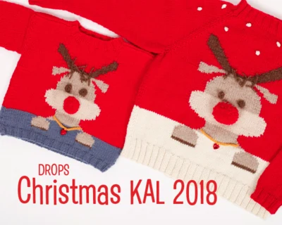 DROPS Christmas Knit-Along 2018 - Lasten pusero