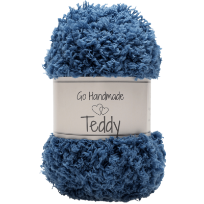 Go Handmade Teddy 17348 Bensiininsininen