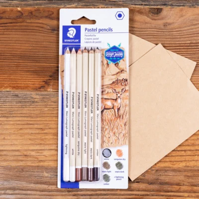 STAEDTLER mars lumograph pastellikynät, 6 kpl – P-SBK6