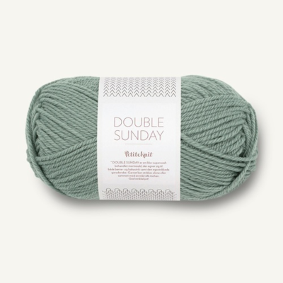 Sandnes Petiteknit Double Sunday 8051 Eukalyptus