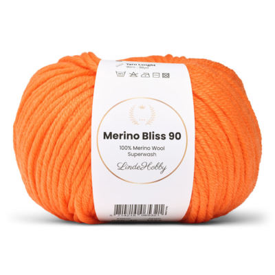 LindeHobby Merino Bliss 90 40 Neonoranssi