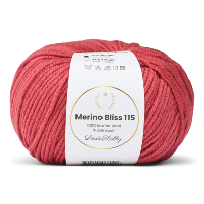 LindeHobby Merino Bliss 115 23 Kirsikka