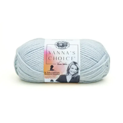 Lion Brand Vanna's Choice 860-105H Silver Blue
