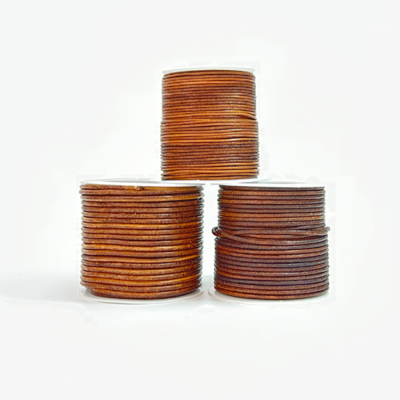 HobbyArts Nahkanyöri, 10 m, Tumma Luonnonsävy