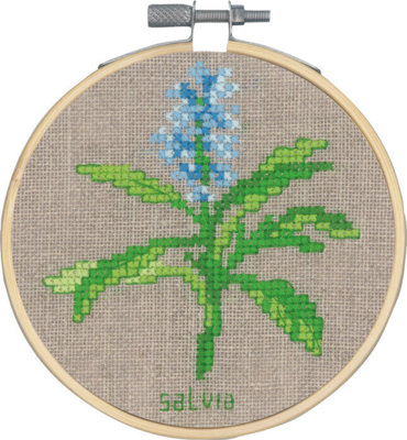 Kirjontapaketti Salvia m/ 5810/10 10 Ø