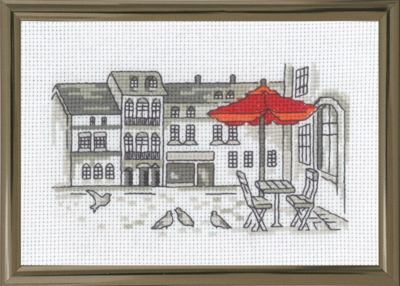 Kirjontapaketti Aurinkovarjo R5794 15x10 cm