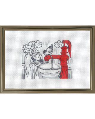 Kirjontasarja Vesiposti R5794 10 x 15 cm