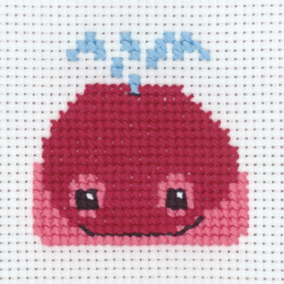 Kirjontapaketti Valas 8 x 8 cm