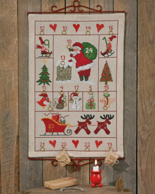 Kirjontapaketti Kalenteri Moderni 40 x 57 5135/40