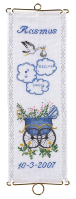 Kirjontasarja Kaste Rasmus 12 x 35 cm m/5188/12