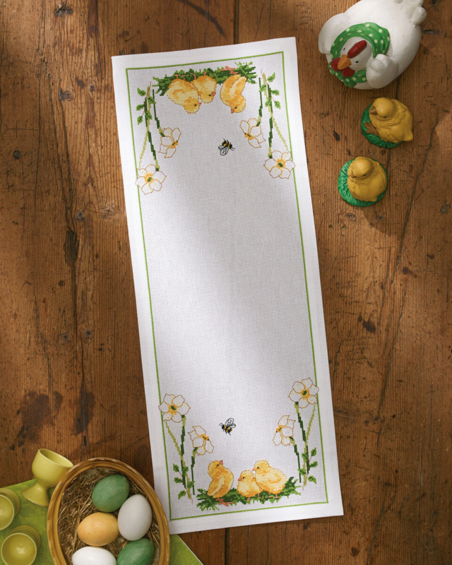 Kirjontapakkaus Tule kaikki minun kanat 24 x 63 cm