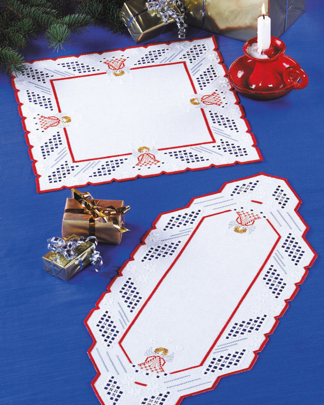 Kirjontapaketti Hardanger 29 x 65 cm