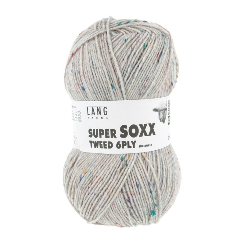 Lang Yarns Super Soxx Tweed 6-Ply 0096