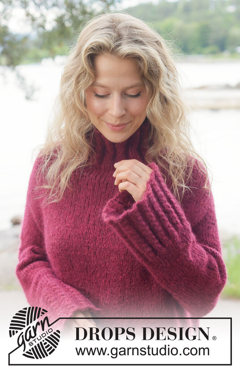 264-22 Cherry Hill Sweater by DROPS Design