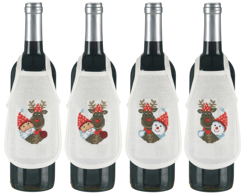 Kirjontapaketti Rudolf 10 x 15 cm