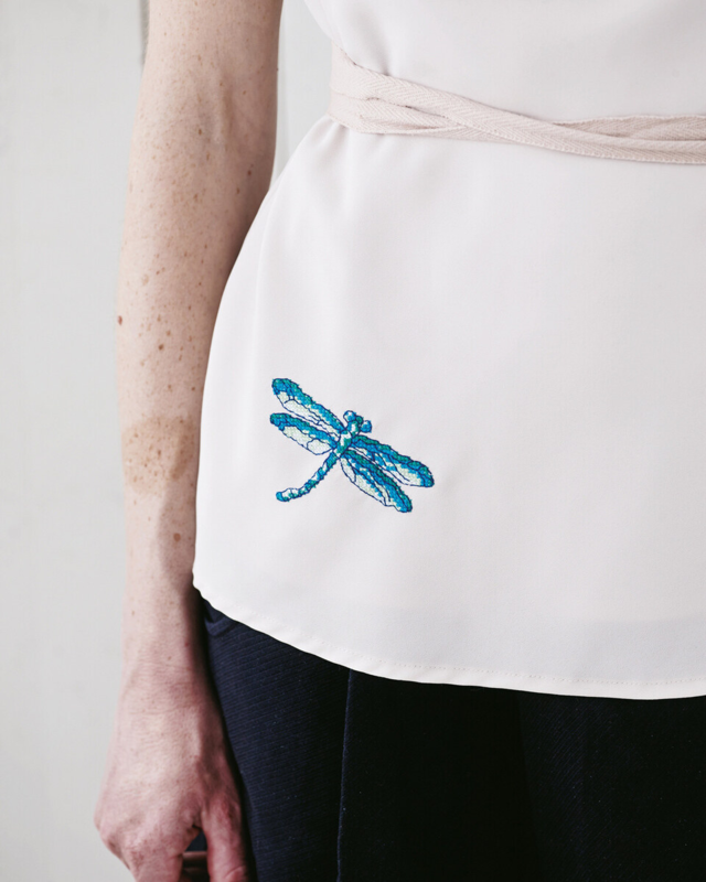 Kirjontapaketti Sudenkorento 7 x 9 cm