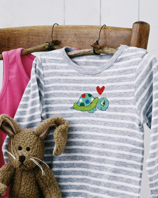 Kirjontapaketti Kilpikonna 7 x 9 cm