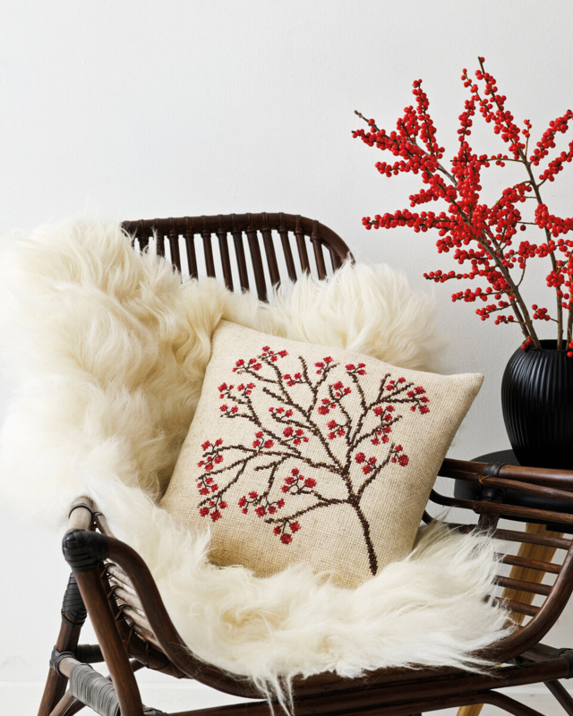 Kirjontasarja Talvisää 40 x 40 cm