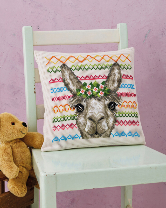 Brodeeraussarja Alpakka 30 x 30 cm