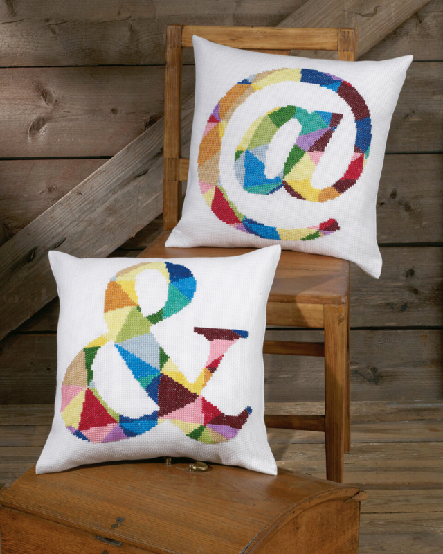 Kirjontasarja Piirretty & 40x40cm