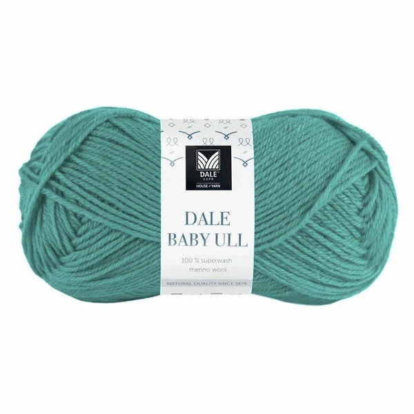 Gjestal Baby Ull 8530 Aqua green