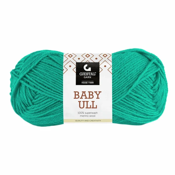 Gjestal Baby Ull 8553 Trooppinen sininen
