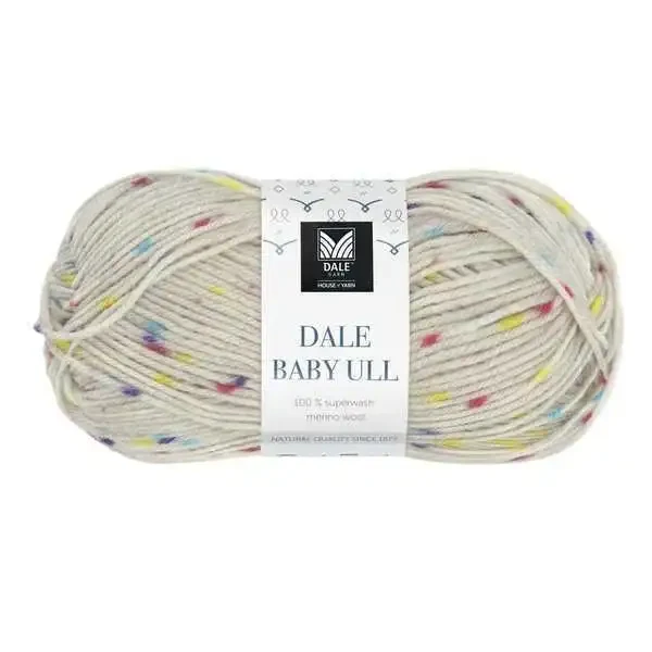 Gjestal Baby Ull 8551 Harmaa/lollipop multi