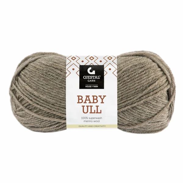 Gjestal Baby Ull 3841 Beige kirjava