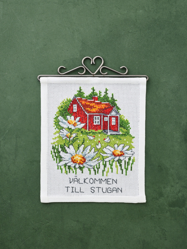 Kirjontasetti Tervetuloa B5124/25 25 x 30 cm