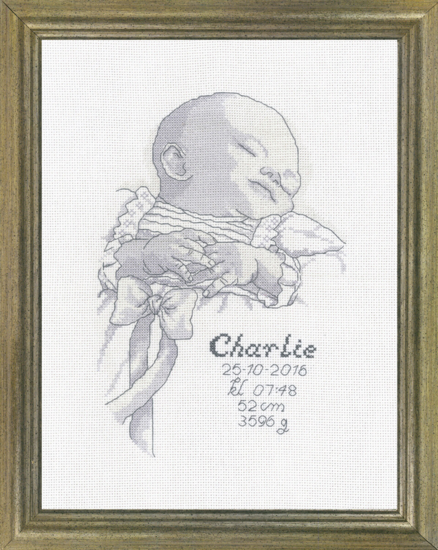 Kirjontapaketti Kastejuhlamuisto R5322 25 x 33 cm