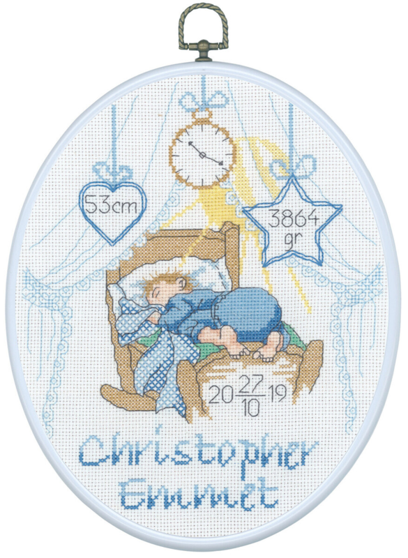 Kirjontasarja Christopher Emmet M/R 20 x 26 cm