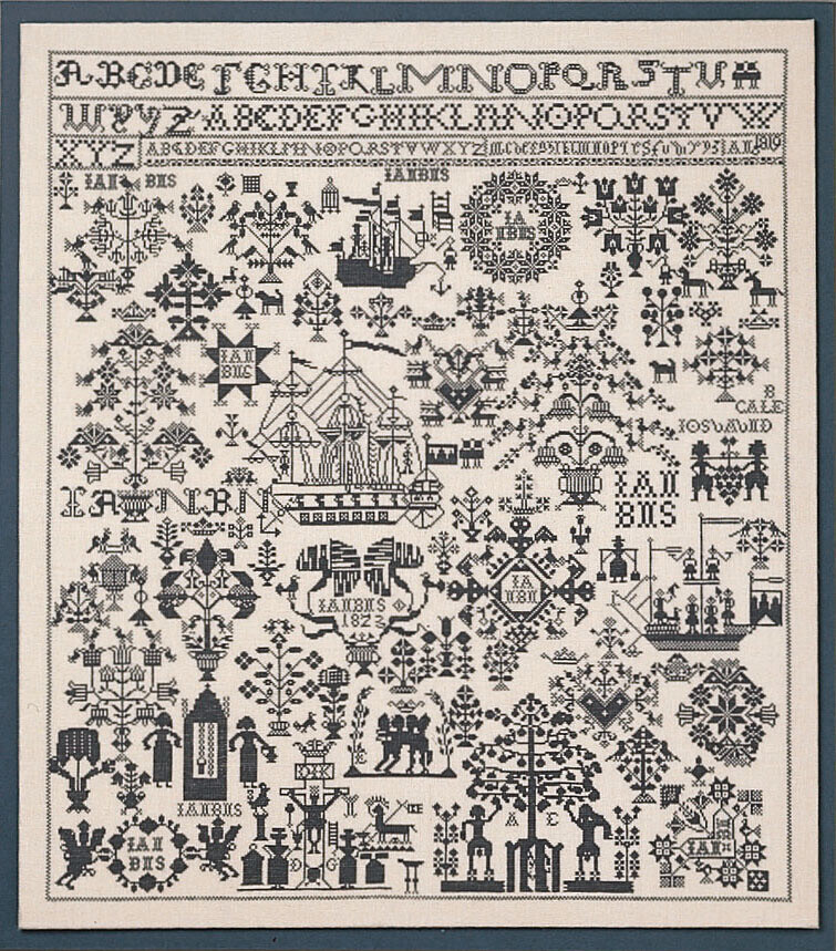 Kirjontasarja Nimiliina 65 x 72 cm