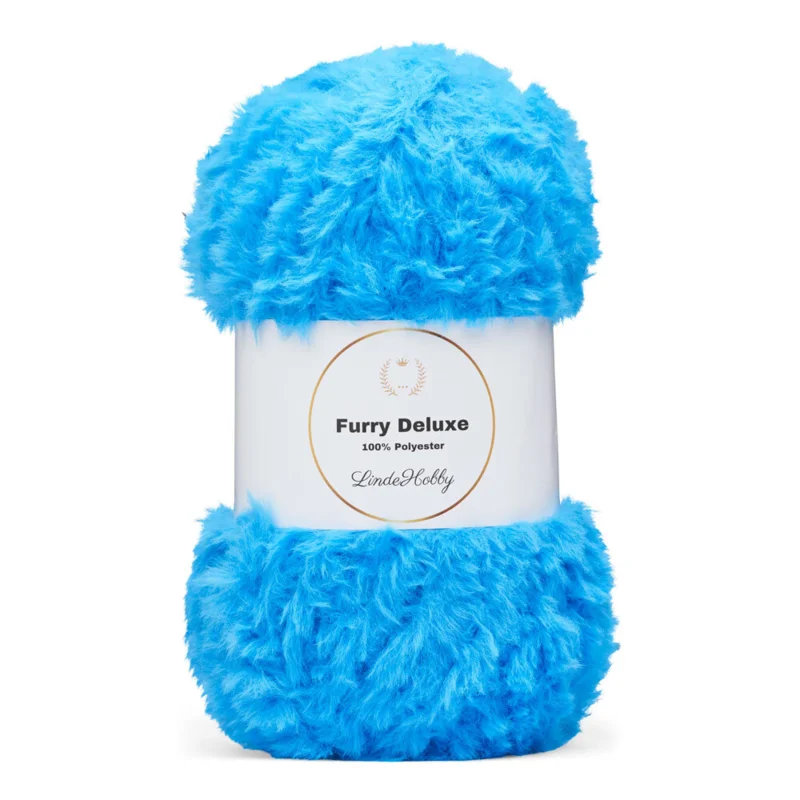 LindeHobby Furry Deluxe 22 Sähkönsininen