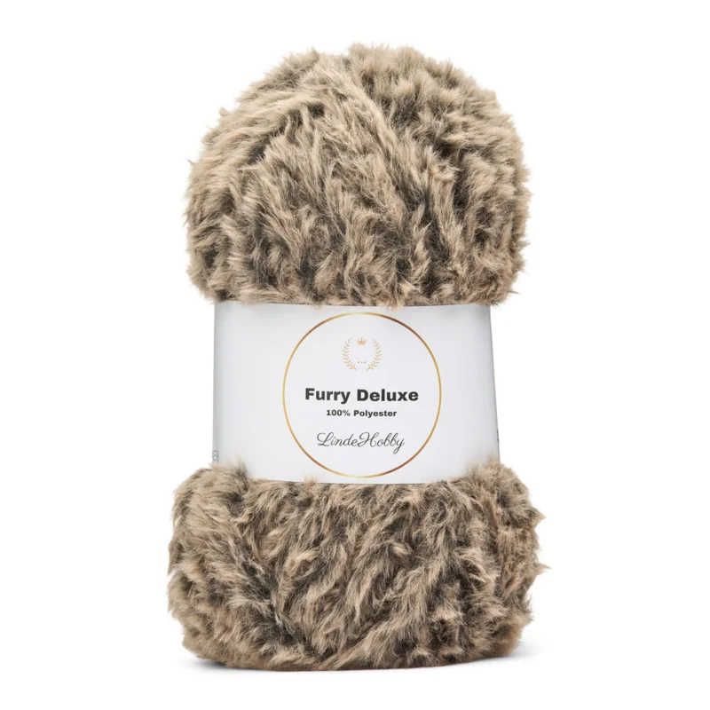 LindeHobby Furry Deluxe 07 Saksanpähkinänruskea
