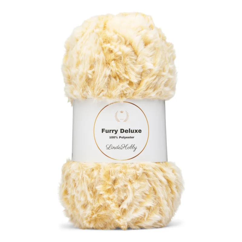 LindeHobby Furry Deluxe 02 Vaniljakreemi