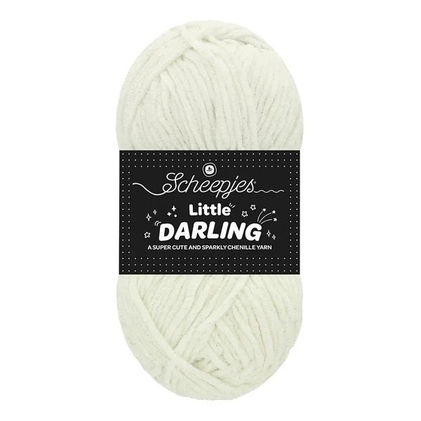 Scheepjes Little Darling Sparkle 401S Ice Bear Sparkle