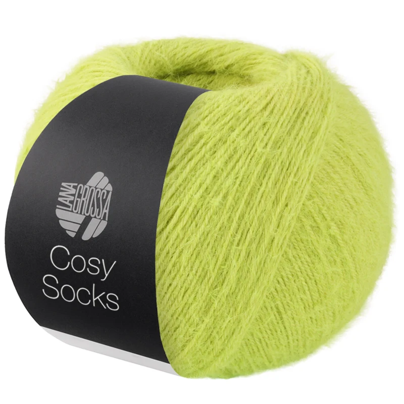 Lana Grossa Cosy Socks 24 Limetinvihreä