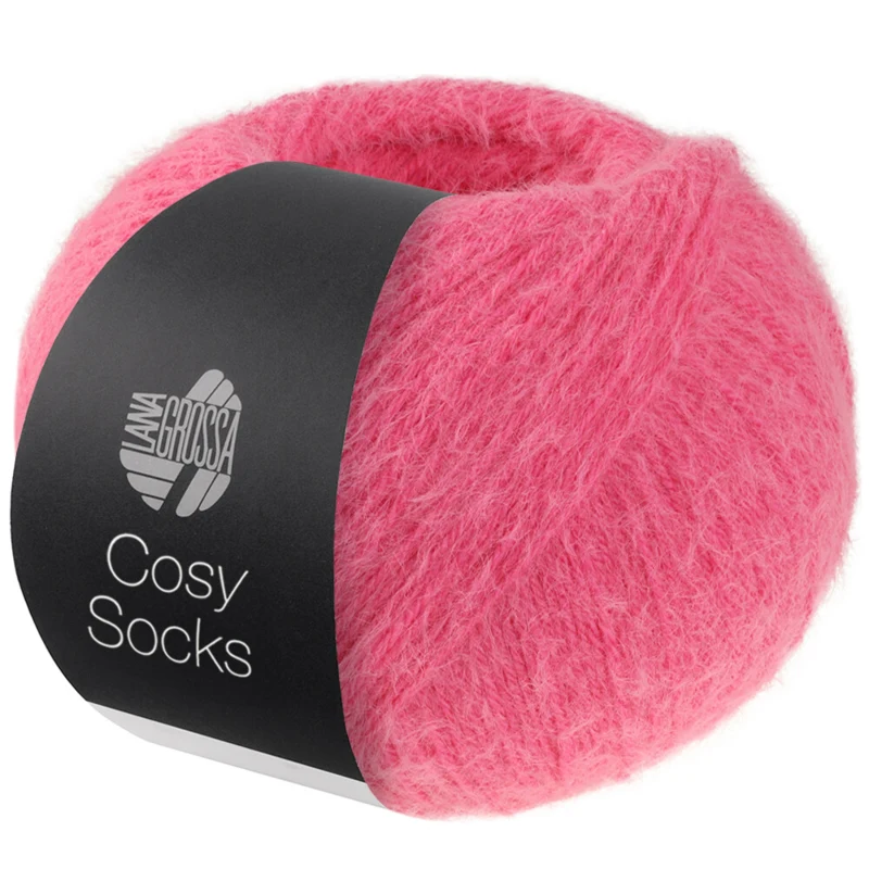 Lana Grossa Cosy Socks 02 Pinkki