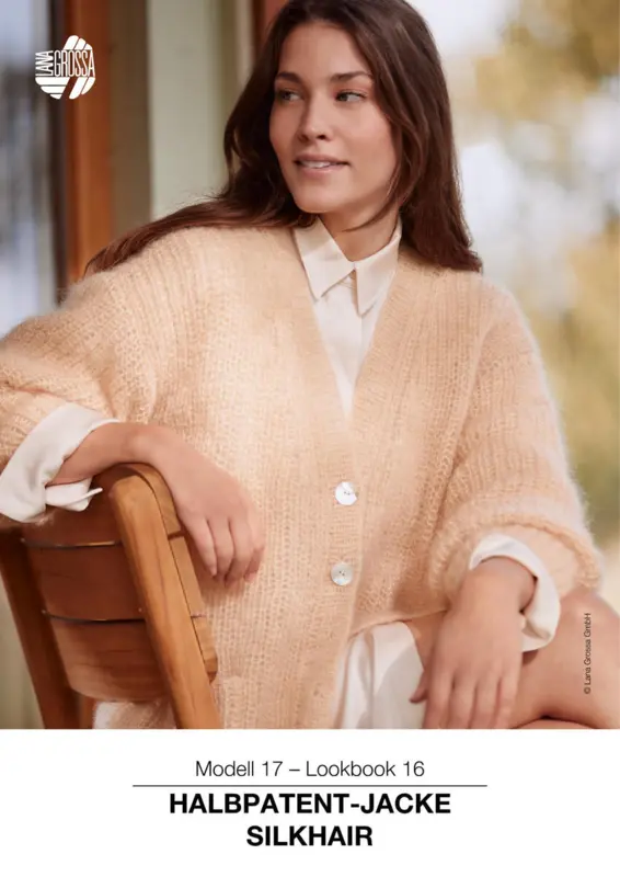 9231016_M17 Malli 17 – Lookbook 16 Neuletakki puolipatenttineuleella