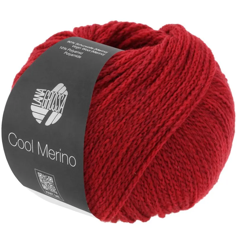 Lana Grossa Cool Merino 34 Punainen