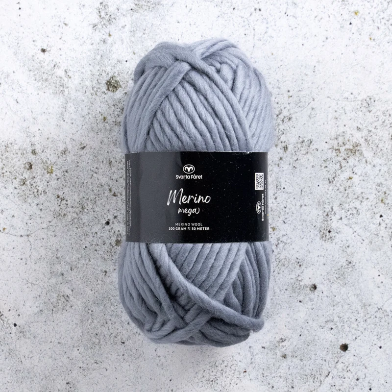 Svarta Fåret Merino Mega 16 Harmaa alue